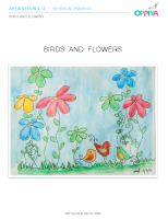 1 – Birds and Flowers