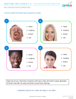 1 – Recognizing Facial Expressions 1 (Adv)