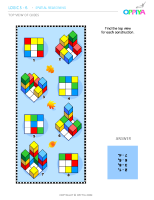 1 – Top View of Cubes