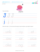 10 – Letter J (Step 2)