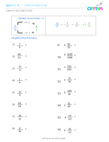 13 – Simplifying Fractions