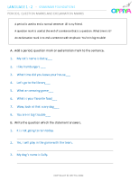 18 – Periods, Question Marks & Exclamation Marks