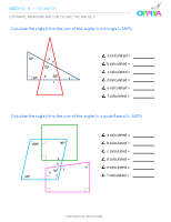 25 – Estimate, Measure & Calculate the Angle 3