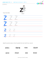 26 – Letter Z