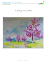 3 – Purple Blooms