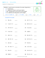 4 – Order of Operations 2
