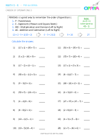 5 – Order of Operations 3