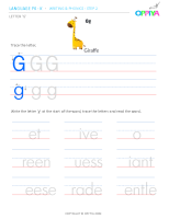 7 – Letter G (Step 2)