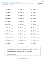 11 – Multiplying 1, 2 & 3